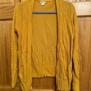 Mossimo Supply Co. Golden Cardigan Sweater